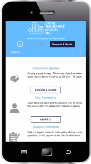 Responsive for Mobile Phones